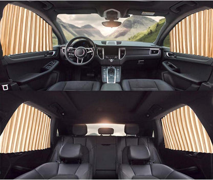 Pare-soleil magnétiques pour voiture.