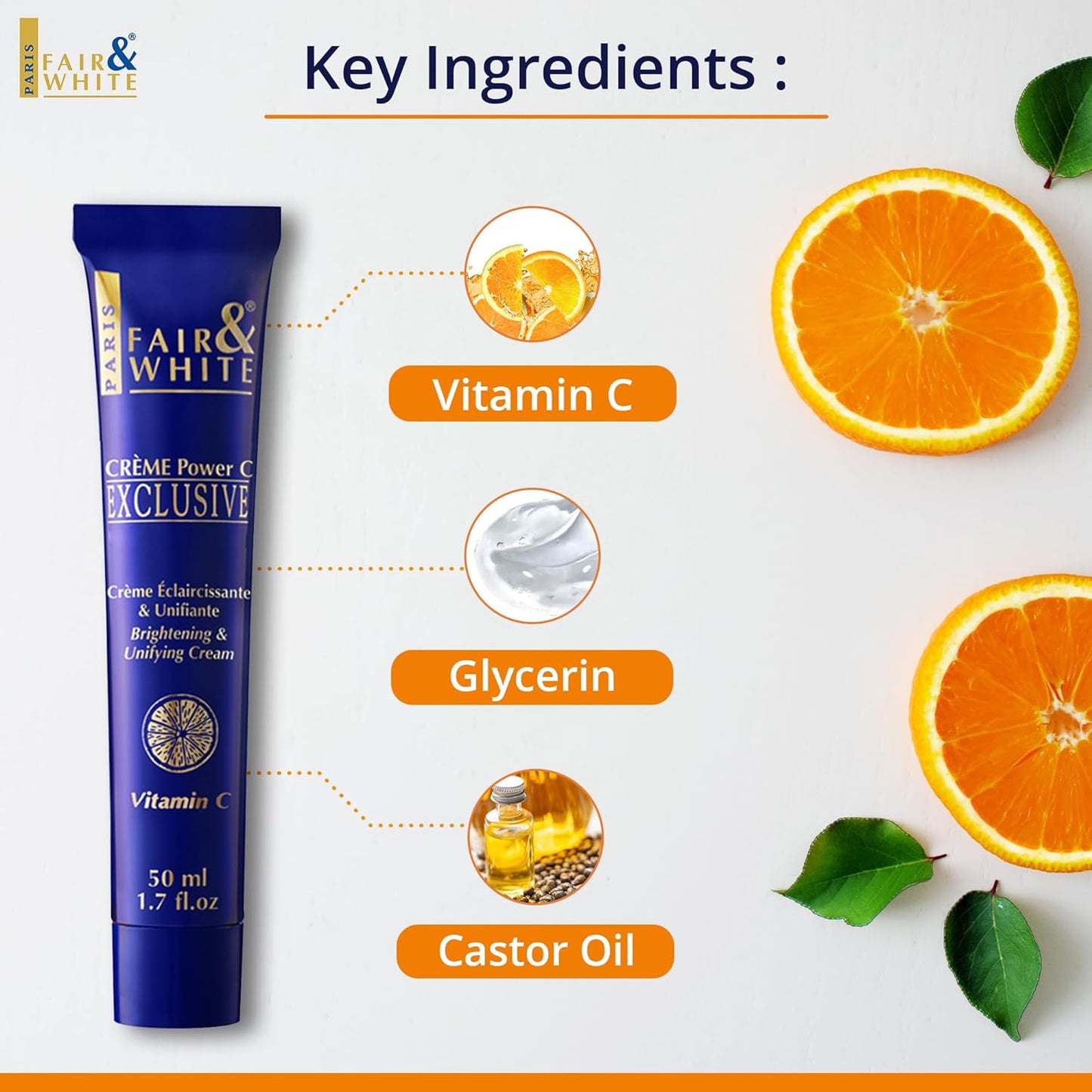 Crème à la Vitamine C Fair & White.