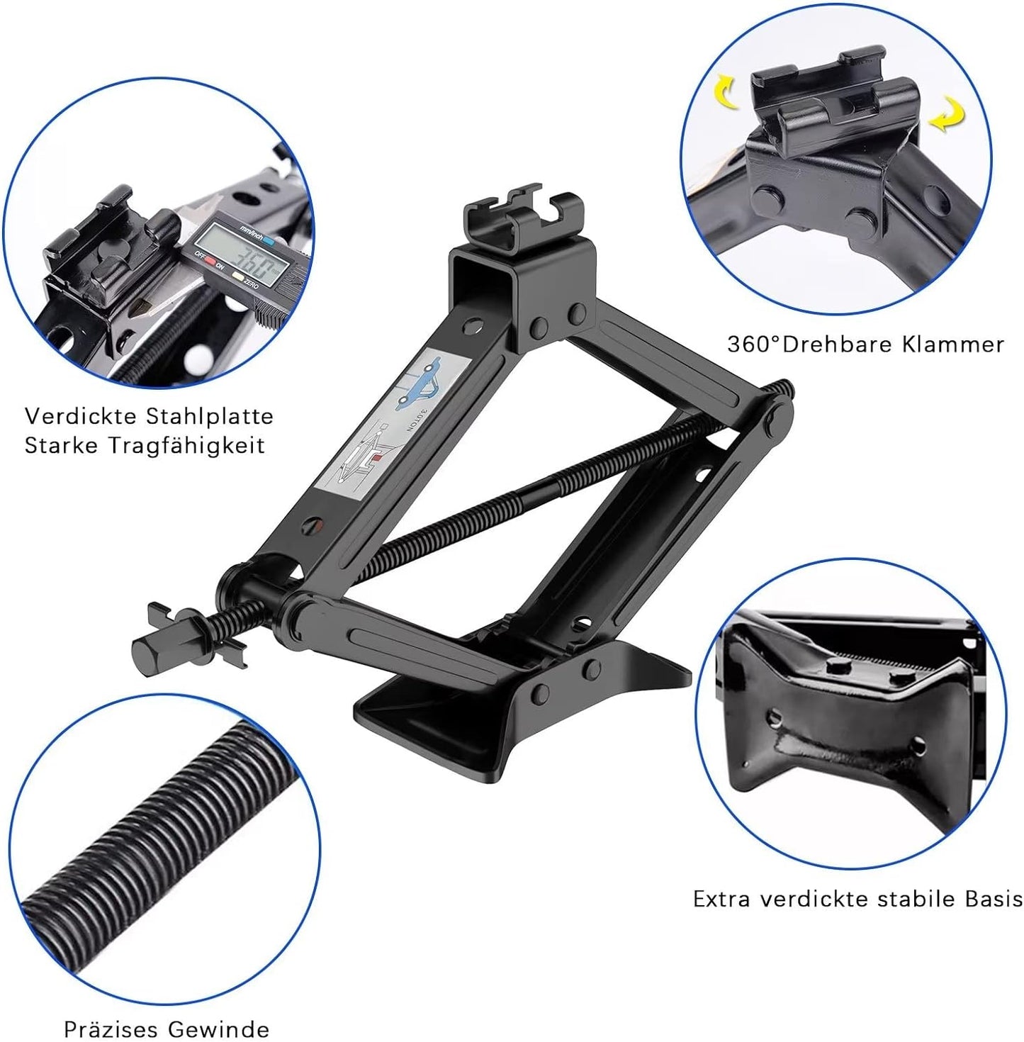 L'élévateur à ciseaux avec système de cliquet