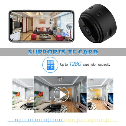 Mini caméra de surveillance WiFi sans fil.