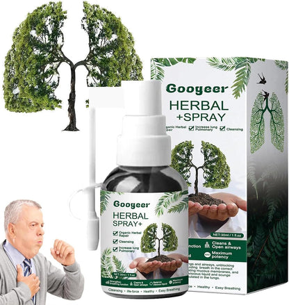 Googeer - spray nettoyant pulmonaire révolutionnaire.