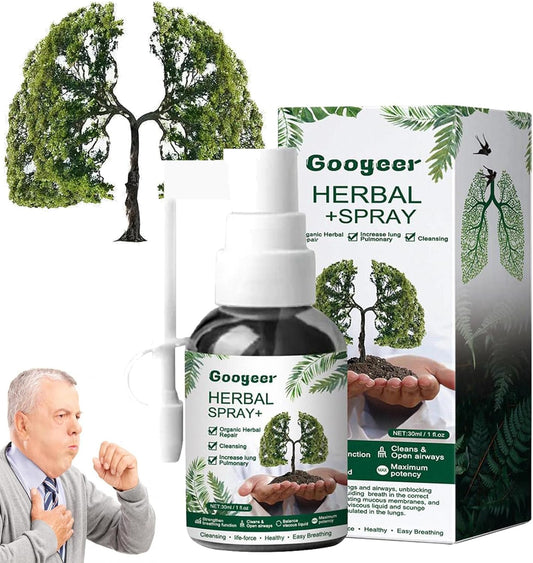 Googeer - spray nettoyant pulmonaire révolutionnaire.