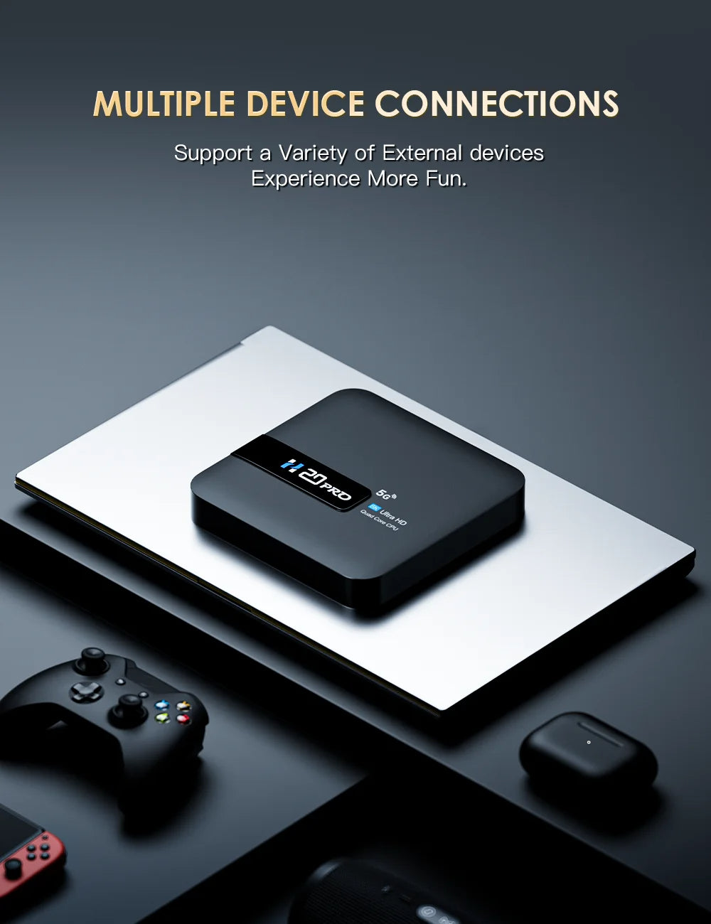 Boîtier Smart TV H20PRO.