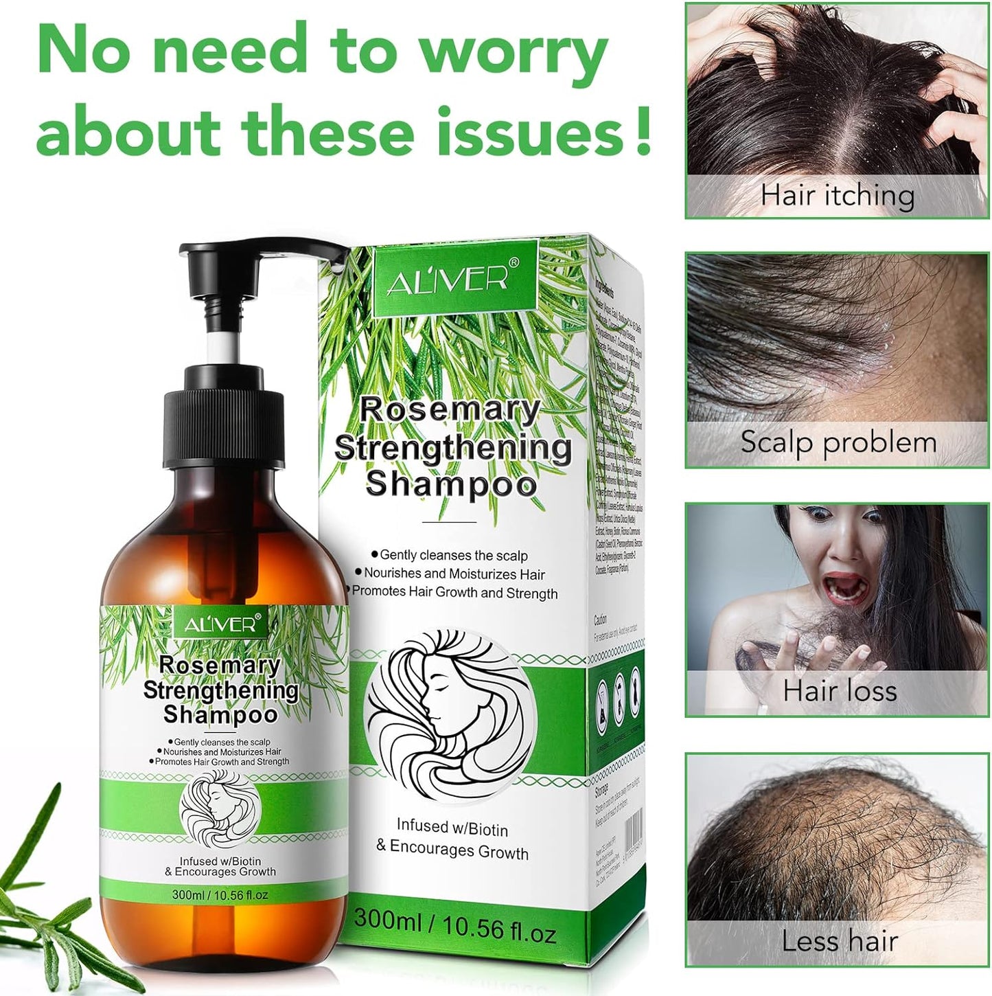 Shampooing Fortifiant au Romarin