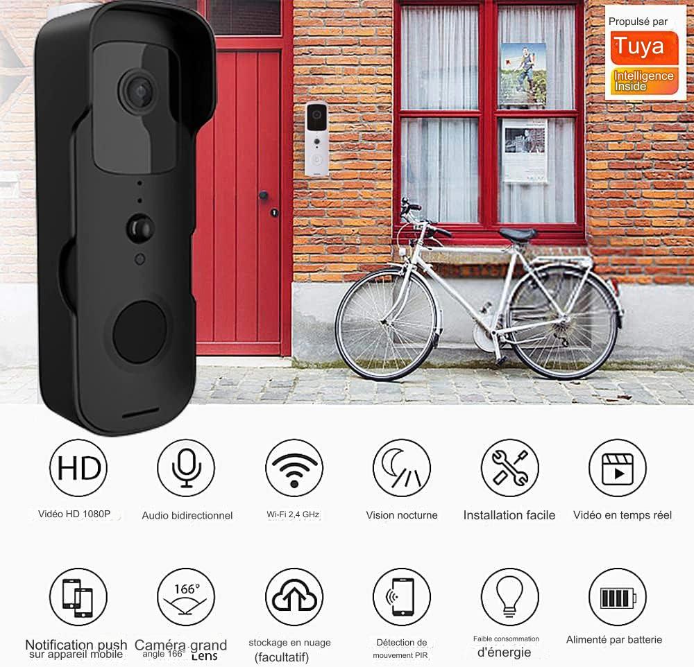 Sonnette WiFi intelligente.