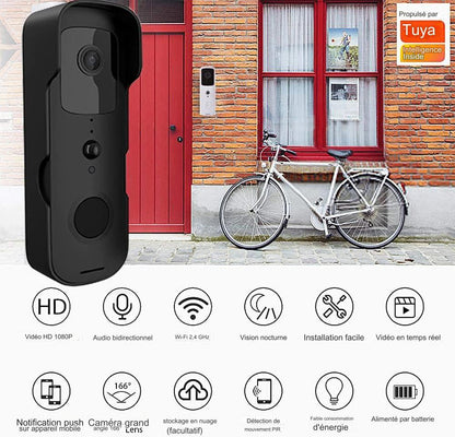 Sonnette WiFi intelligente.