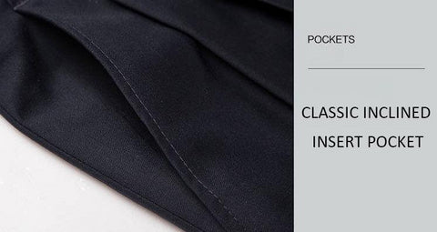 Pantalons classiques très extensibles pour hommes.