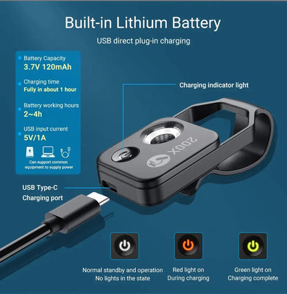APEXEL-Lentille de microscope 200X pour téléphone portable