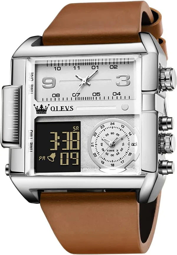 La toute nouvelle montre en cuir pour homme.