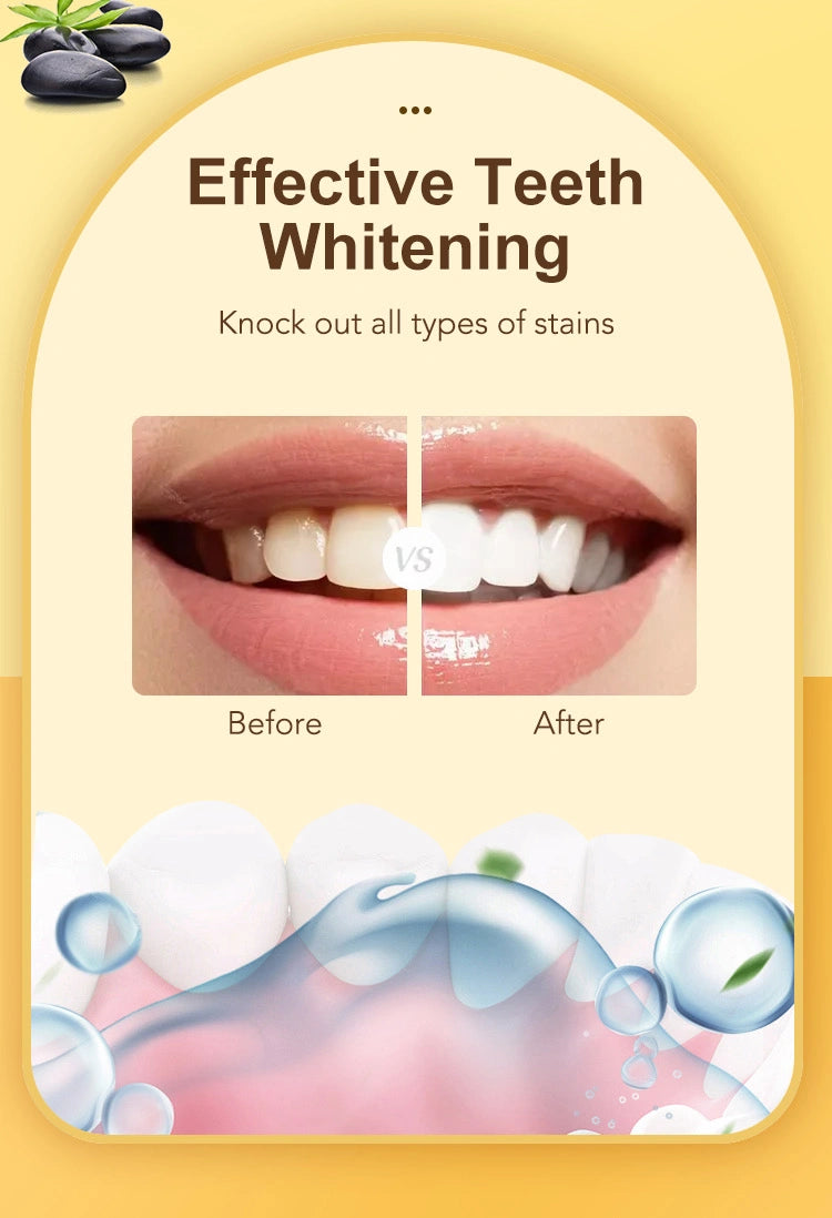 Dentifrice au charbon actif - secret d'un sourire éclatant -