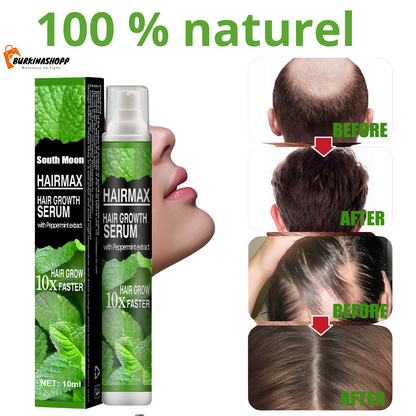 Spray pour la renaissance des cheveux