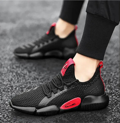 Baskets décontractées légères et respirantes pour hommes.