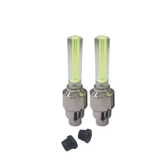 Lumières LED pour roues de vélo et de voiture.