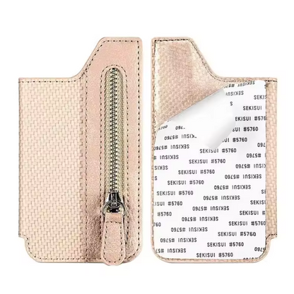 Portefeuille pliable avec porte-carte de téléphone magnétique multi-fentes