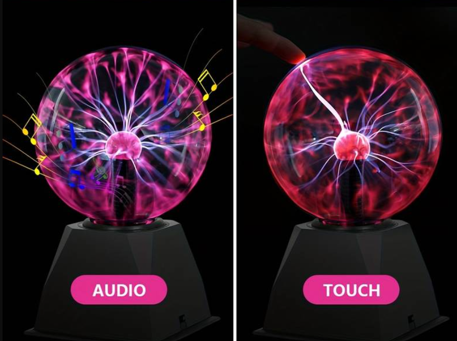 Délicate boule de plasma.