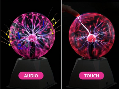 Délicate boule de plasma.