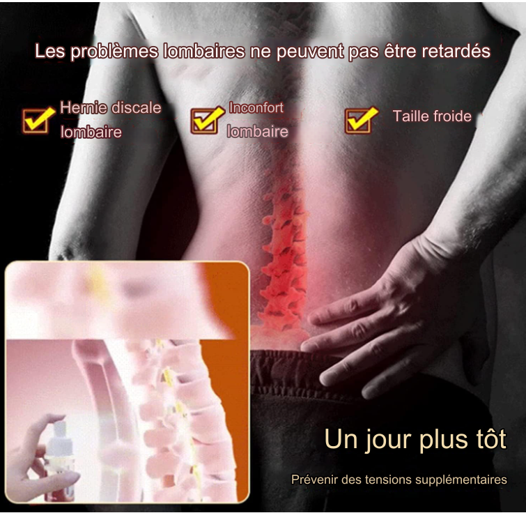 Spray naturel pour soulager les douleurs