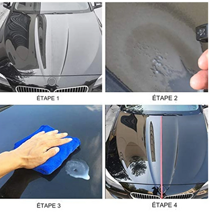 Spray anti-rayures, agent de revêtement brillant