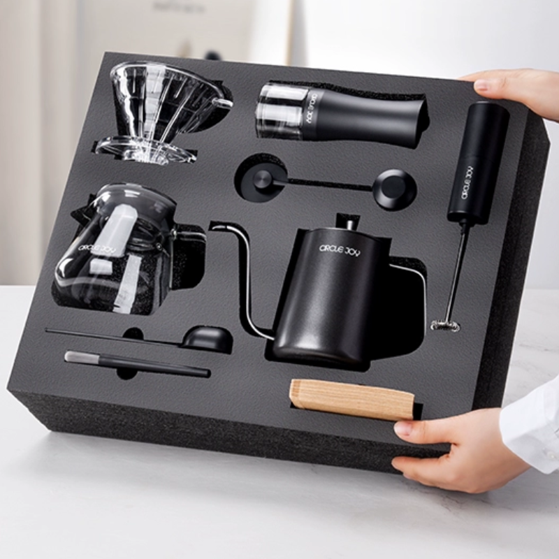 Circle Joy-Coffret  pour préparer le café manuellement.