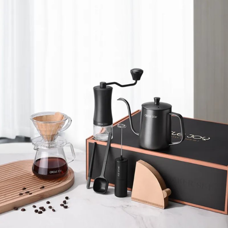 Circle Joy-Coffret  pour préparer le café manuellement.