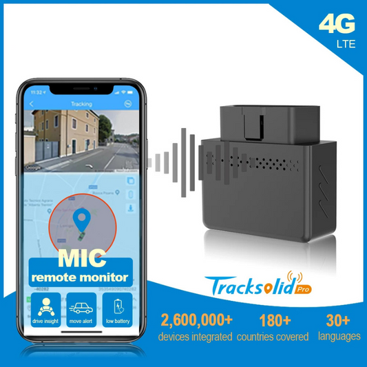 TRACKSOLID-GPS PRO 4G pour les véhicules.
