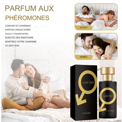 Parfum phéromone pour homme.
