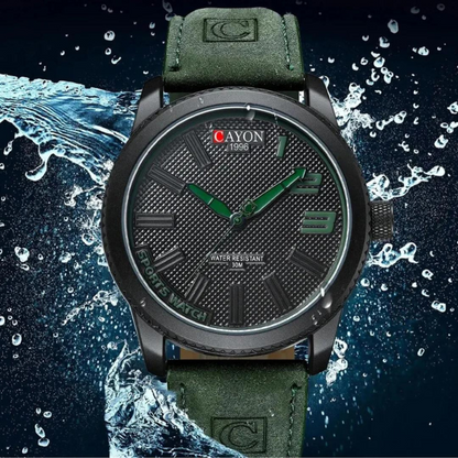 CAYON-Montre Militaire De Sport Pour Homme.