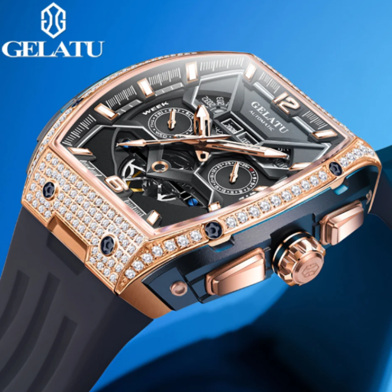 GELATU- montre pour homme.