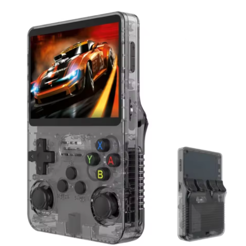 Console de jeu portable.