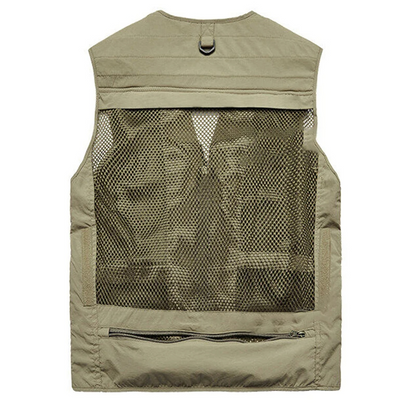 Veste multipoches pour homme et femme.