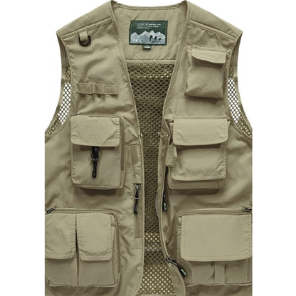 Veste multipoches pour homme et femme.