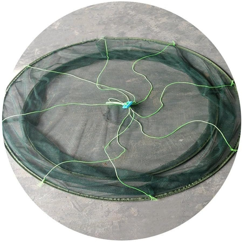 Filet de pêche pliable.