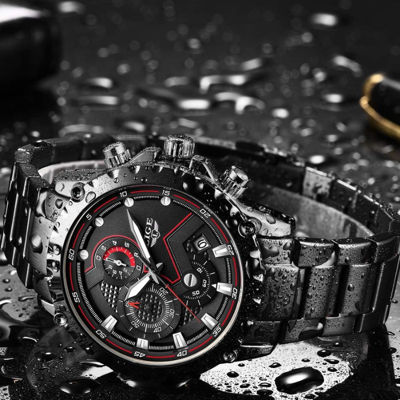 LIGE-Montre pour homme.