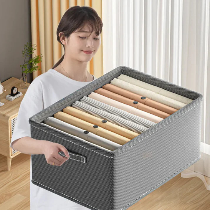 Pack de 5 boites de rangement innovantes et pliables.