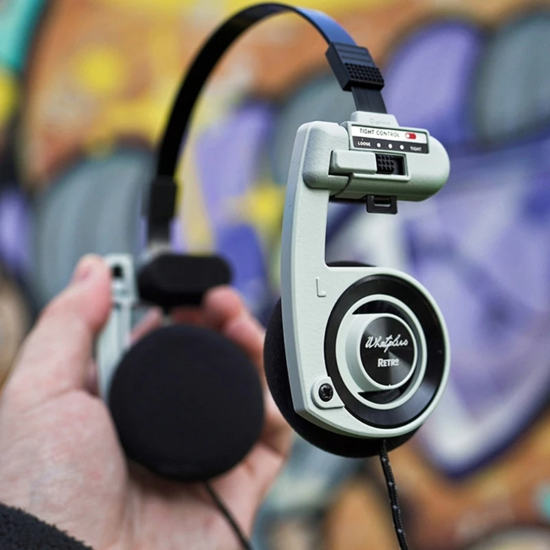 Casque classique avec 2 coussinets d'oreille.