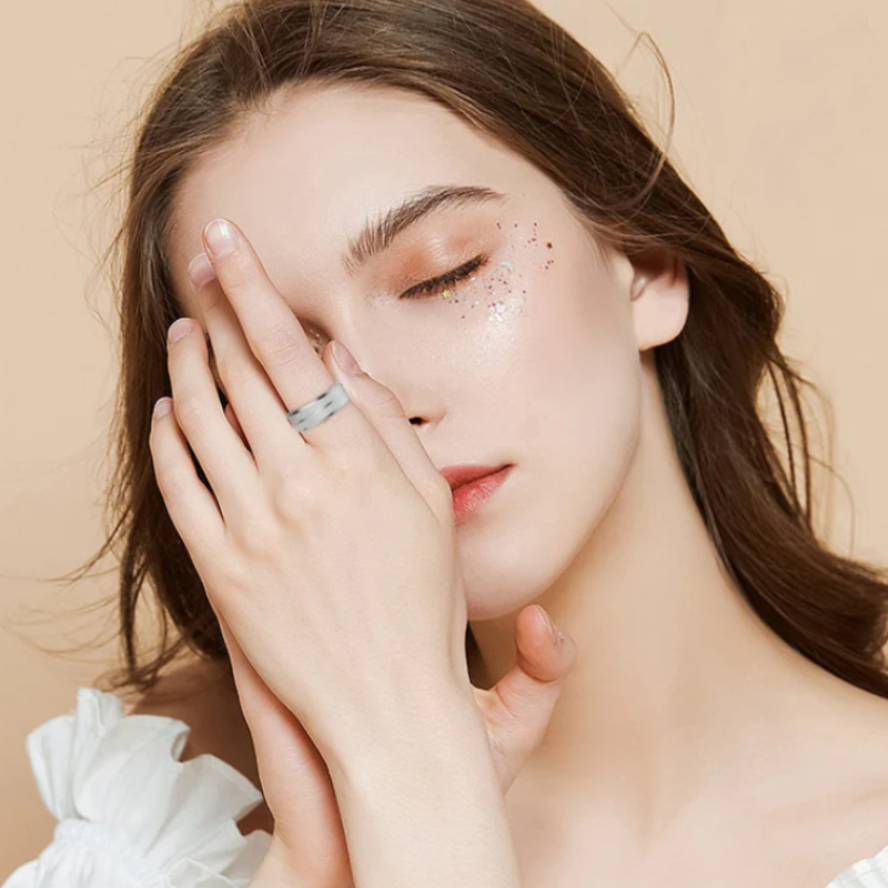 Bague intelligent pour homme et femme.