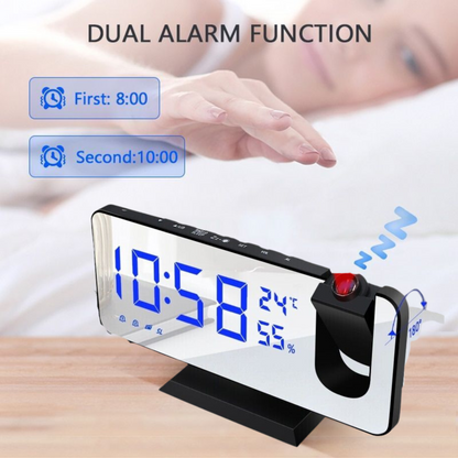 Réveil Numérique Électronique à LED.