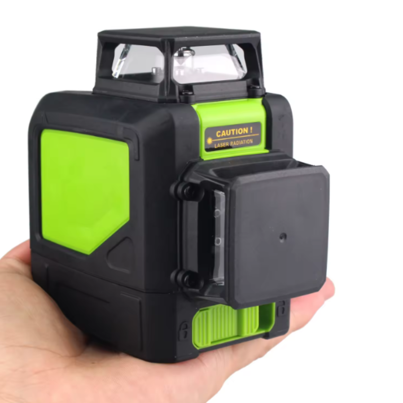 Appareil laser 3D vert pour les travaux de construction.