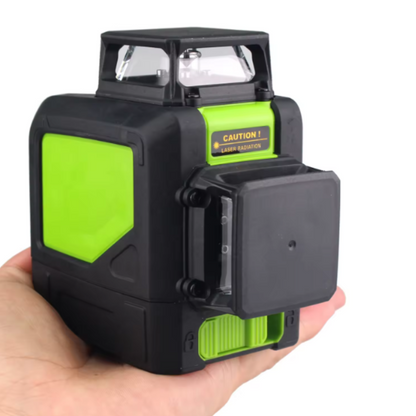 Appareil laser 3D vert pour les travaux de construction.