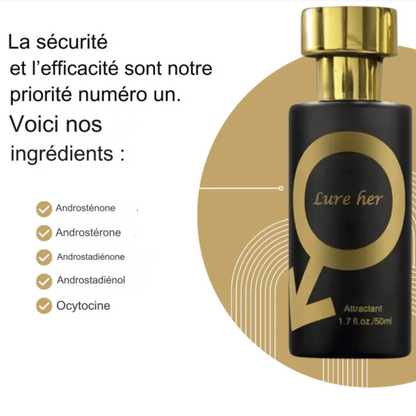Parfum phéromone pour homme.