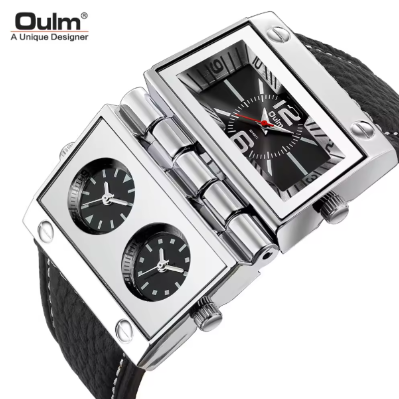 Oulm 9525-Montre élégante pour homme.