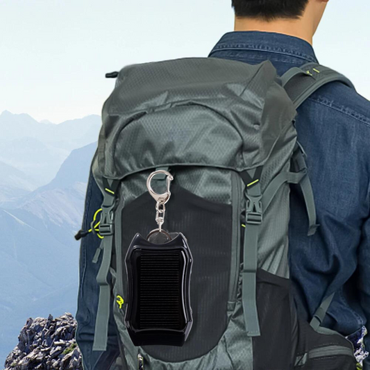 Porte-clés du chargeur solaire 1200mAh.