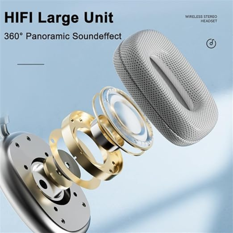 Casque sans fil Bluetooth.