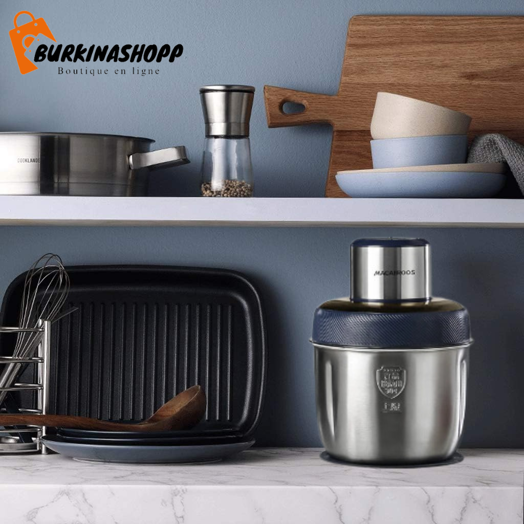 Hachoir électrique puissant et multi-usage.