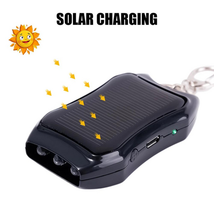 Porte-clés du chargeur solaire 1200mAh.