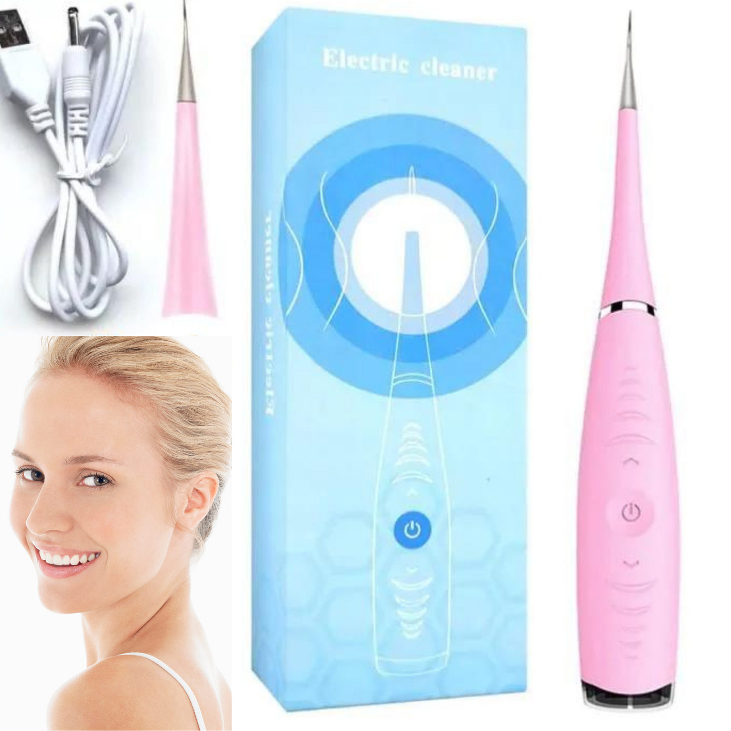 Nettoyeur de dents électrique à ultrasons