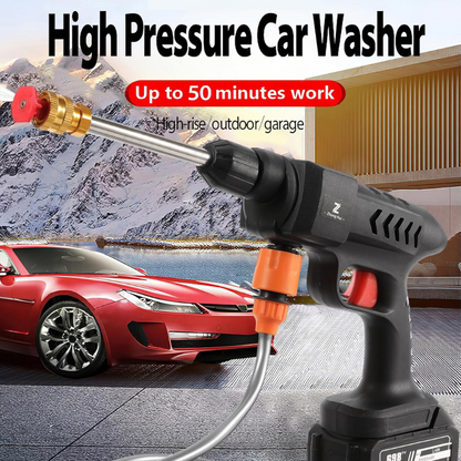 Pistolet à eau haute pression sans fil.