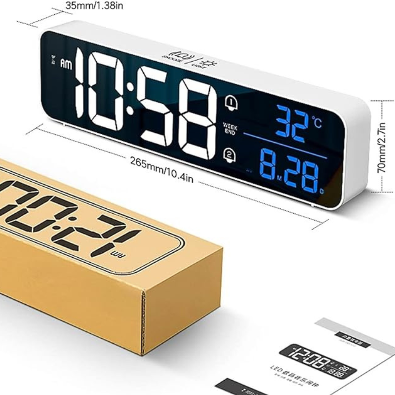 Réveils numérique à LED