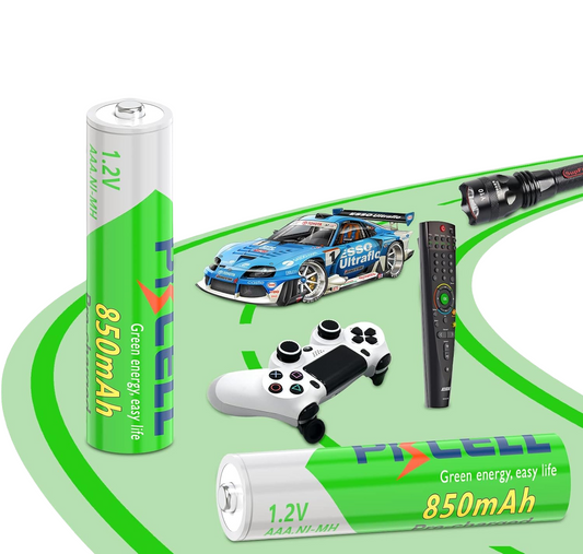 Piles AAA 1,2 V 850 mAh PKCELL-8