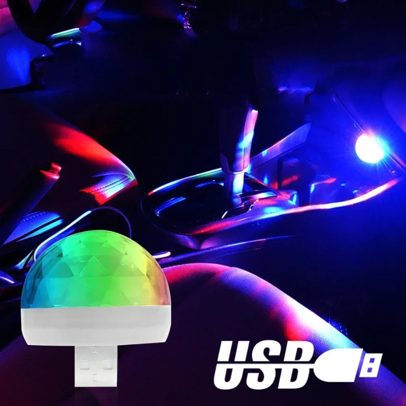 MINI LED DISCO DJ POUR VOITURE.